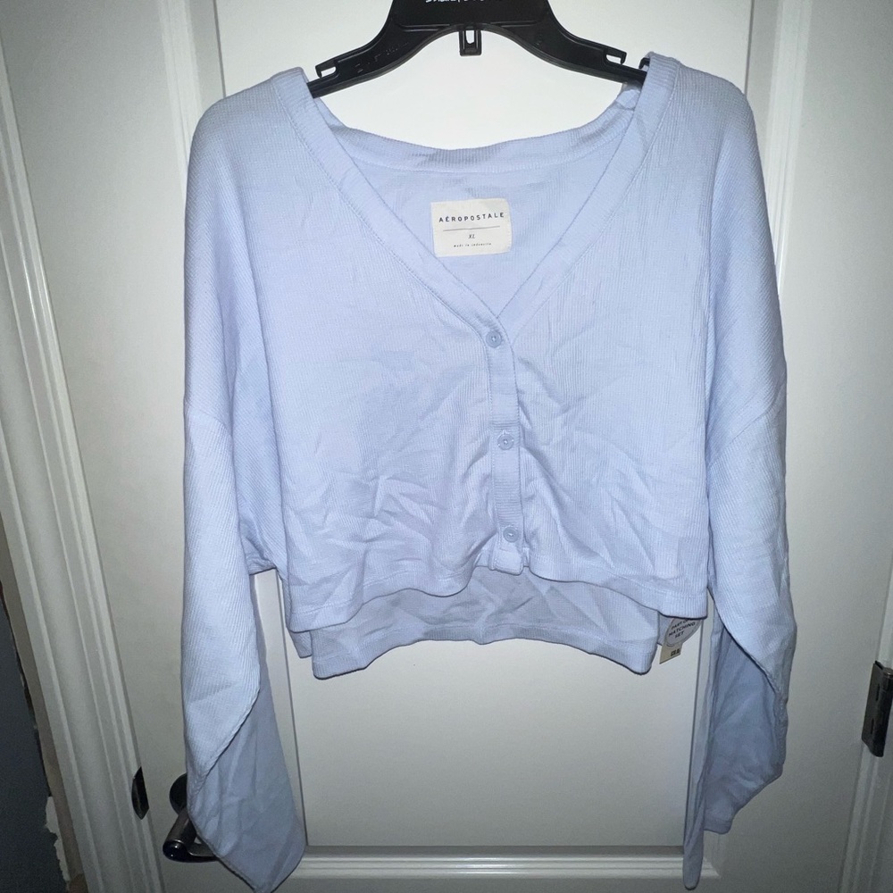 aeropostale cotton knit sleep shirt